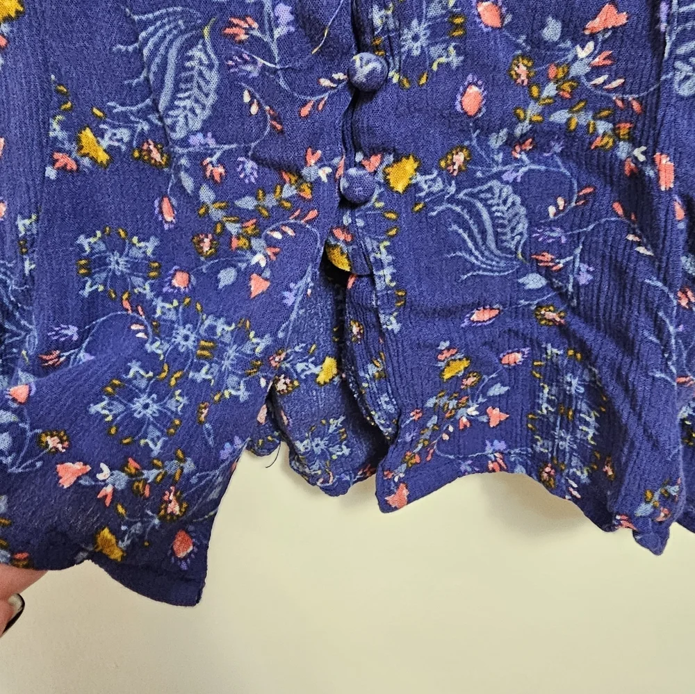 Wonderly Blue Sleeveless Tank Top‎